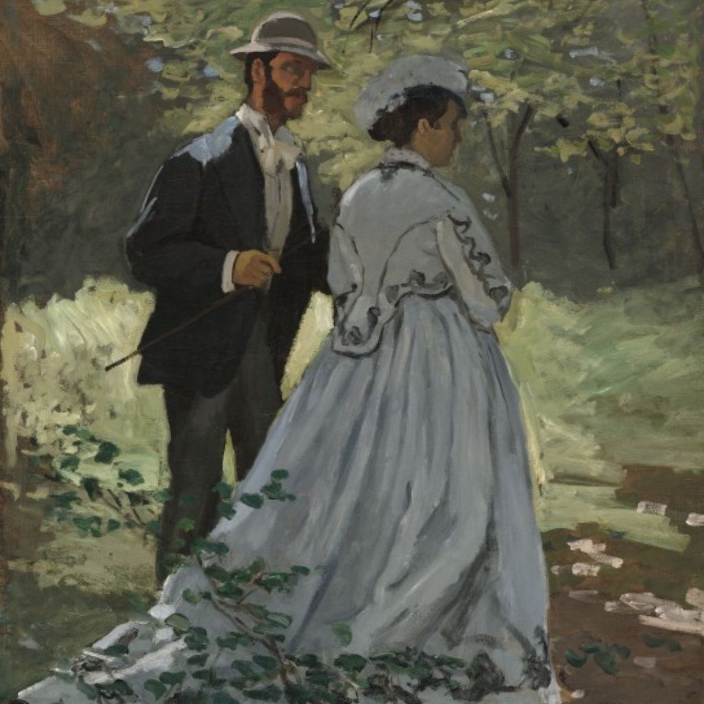 I Passeggiatori Bazille E Camille Monet Puzzle 2000 Pezzi